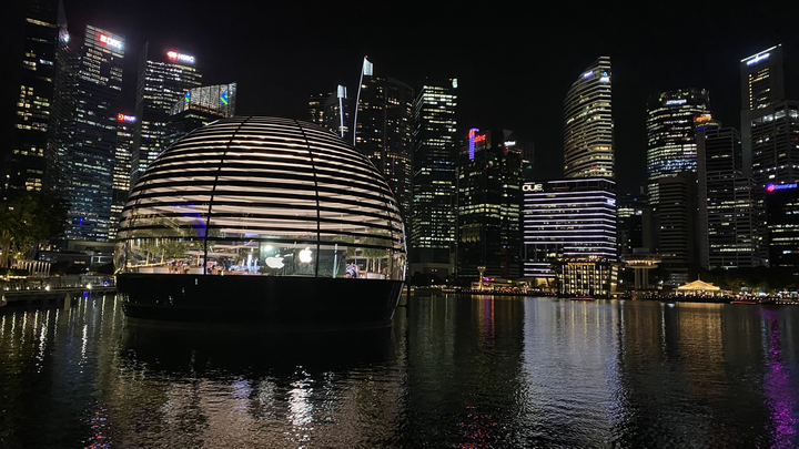 A Cộng tham quan du lịch Singapore