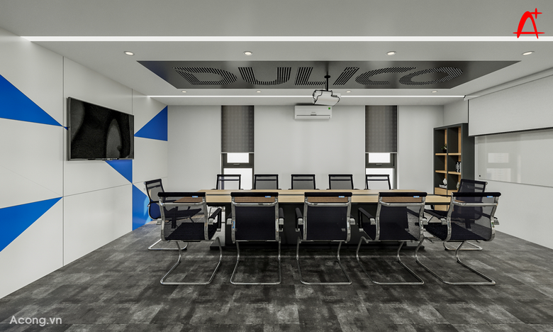 Thiết kế nội thất văn phòng công ty Dulico: phòng họp và tiếp khách