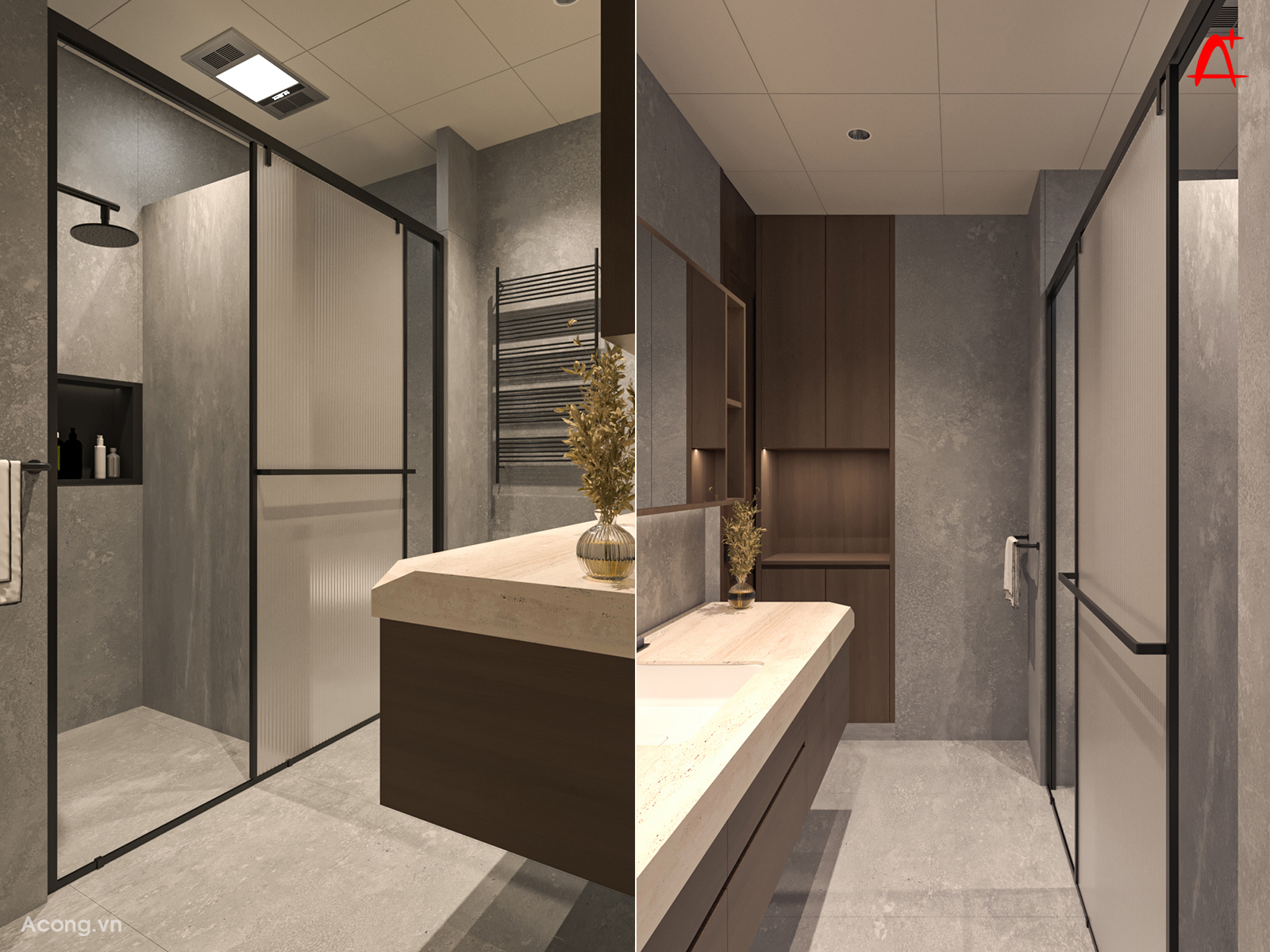 Ph&ograve;ng tắm master