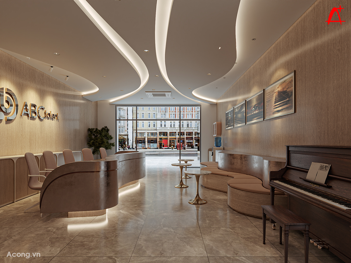 Kiến tr&uacute;c A Cộng thiết kế nội thất trung t&acirc;m đ&agrave;o tạo nghệ thuật ABC