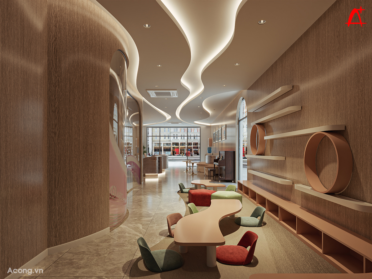 Trung t&acirc;m nghệ thuật ABC do A Cộng thiết kế v&agrave; thi c&ocirc;ng