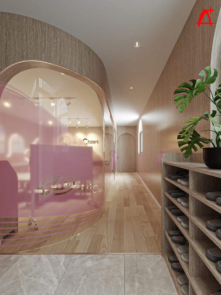 H&agrave;nh lang kết nối c&aacute;c kh&ocirc;ng gian