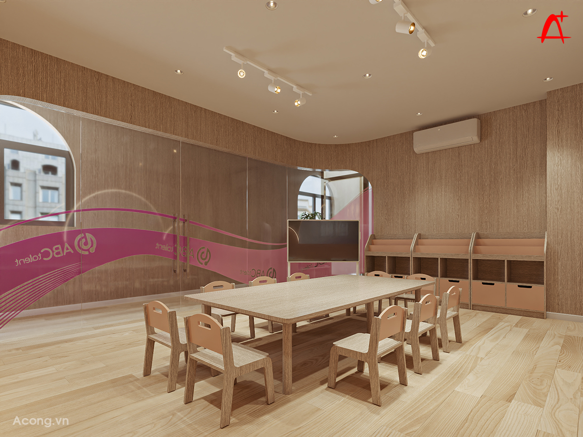 Thiết kế lớp học vẽ s&aacute;ng tạo